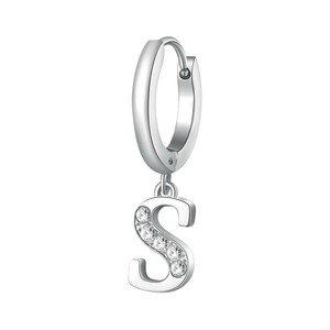 Orecchino singolo Brosway con lettera S Orecchino singolo Brosway con lettera S