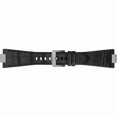 Original Tissot PRX black leather strap