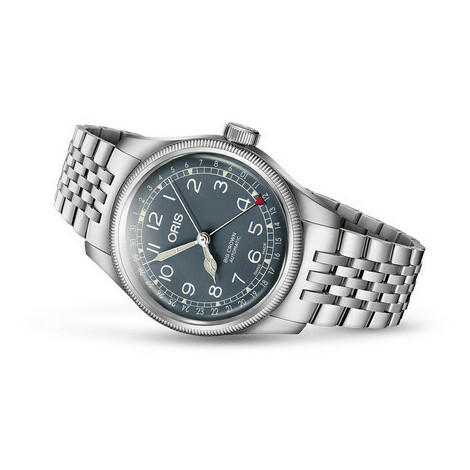 Oris Big Crown Pointer Date Blue Steel Watch