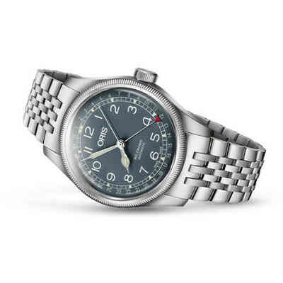 Oris Big Crown Pointer Date Blue Steel Watch