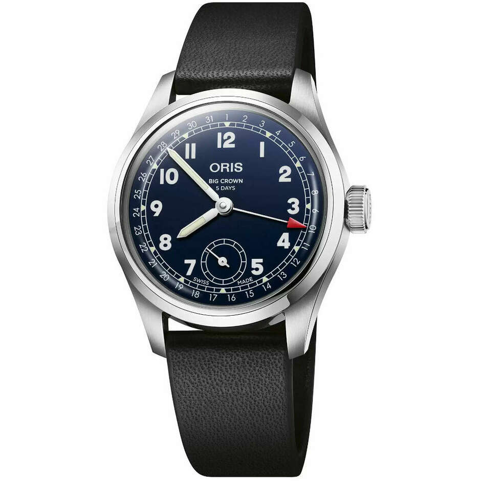 Oris Big Crown Pointer Date Caliber 403 blue watch