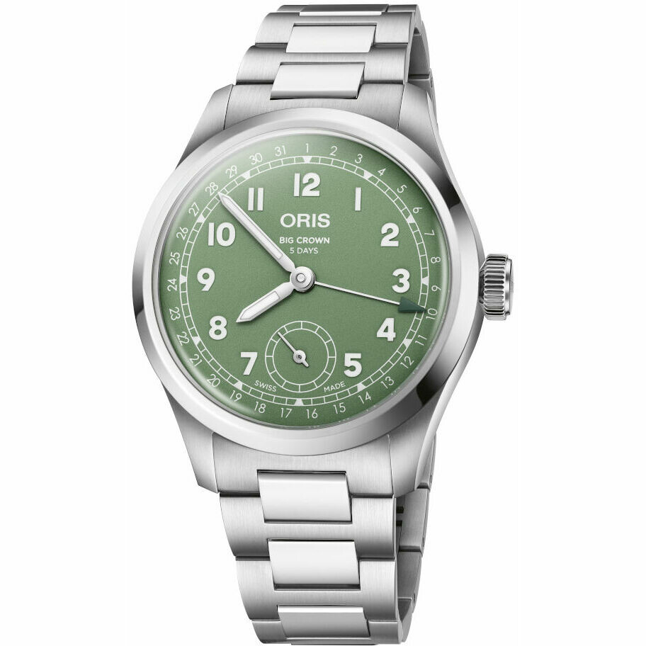 Oris Big Crown Pointer Date Calibre 403 Green Watch