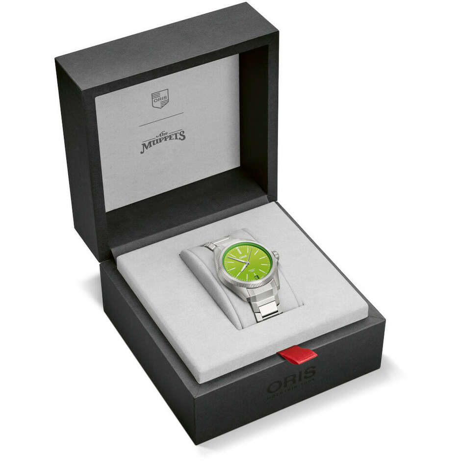Oris ProPilot X Caliber 400 Kermit edition watch
