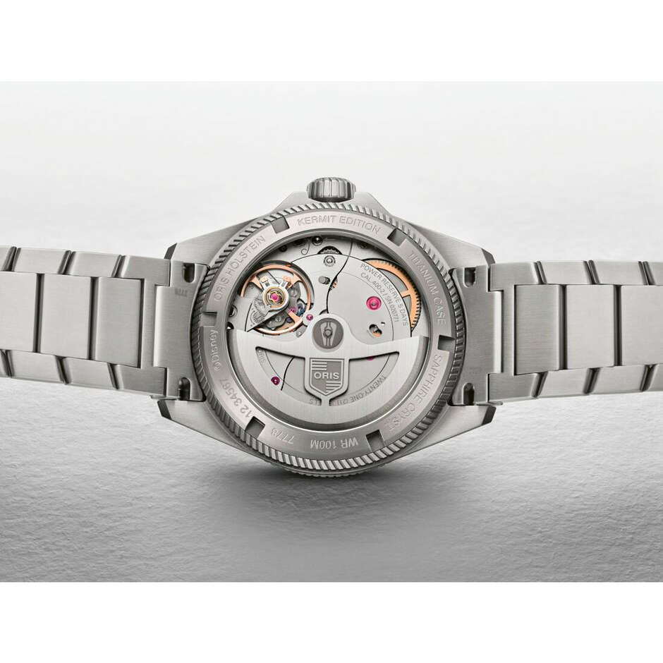 Oris ProPilot X Caliber 400 Kermit edition watch