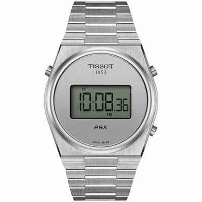 Orogio Tissot PRX Digitale 40mm quadrante argento Orogio Tissot PRX Digitale 40mm quadrante argento
