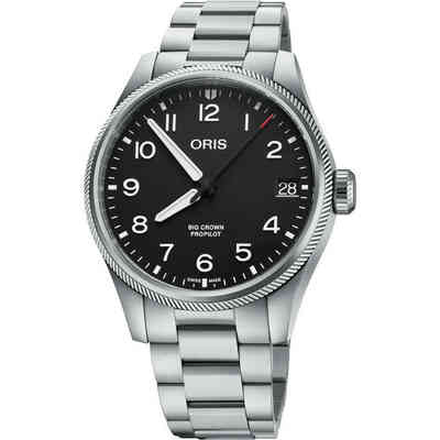 Orologio Automatico da Uomo in Acciaio Oris Pro Pilot Orologio Automatico da Uomo in Acciaio Oris Pro Pilot