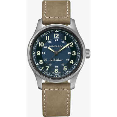 Orologio Automatico da Uomo in Titanio Hamilton Khaki Field 42mm Orologio Automatico da Uomo in Titanio Hamilton Khaki Field 42mm