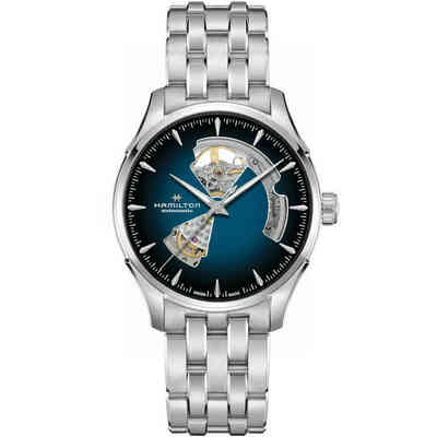 Orologio automatico Hamilton Jazzmaster Open Heart blu Orologio automatico Hamilton Jazzmaster Open Heart blu