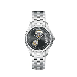 Orologio Automatico Hamilton Jazzmaster Scheletrato Grigio Orologio Automatico Hamilton Jazzmaster Scheletrato Grigio