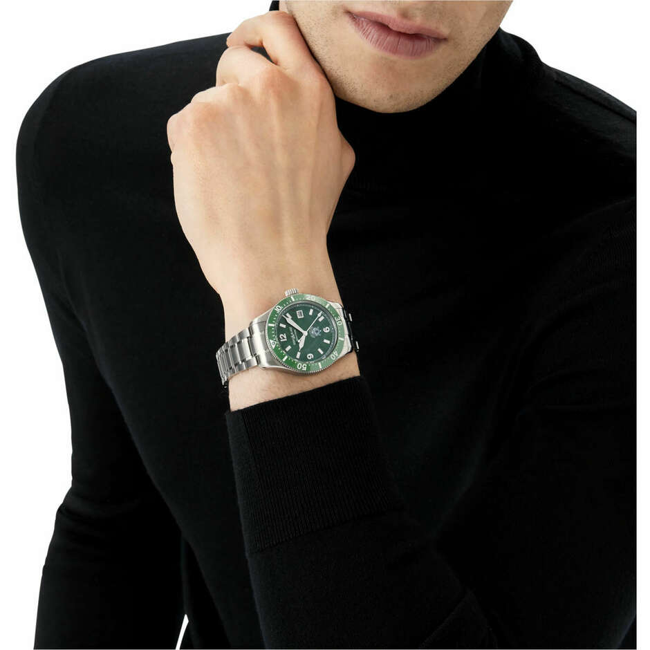 Orologio automatico Montblanc 1858 Ice Sea verde