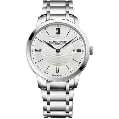 Orologio Baume&Mercier Classima al quarzo in acciaio