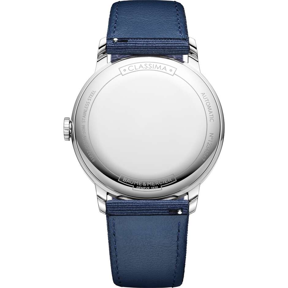 Orologio Baume&Mercier Classima automatico quadrante grigio