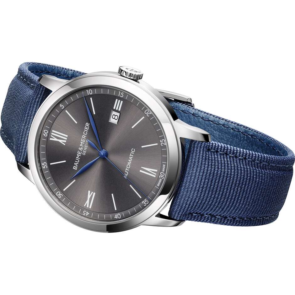 Orologio Baume&Mercier Classima automatico quadrante grigio