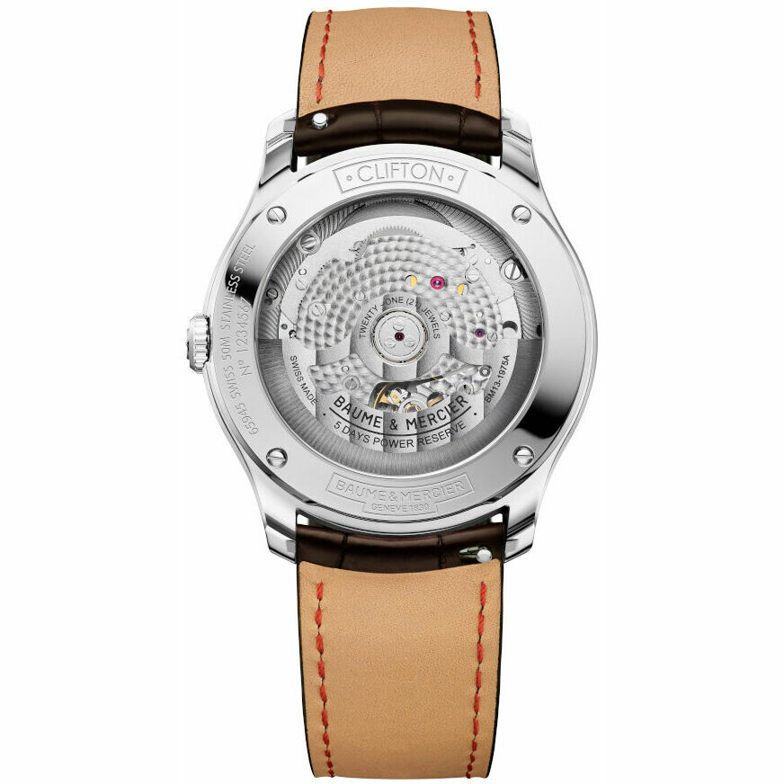 Orologio Baume&Mercier Clifton Bianco