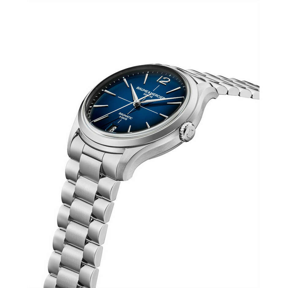 Orologio Baume&Mercier Clifton Blu in acciaio