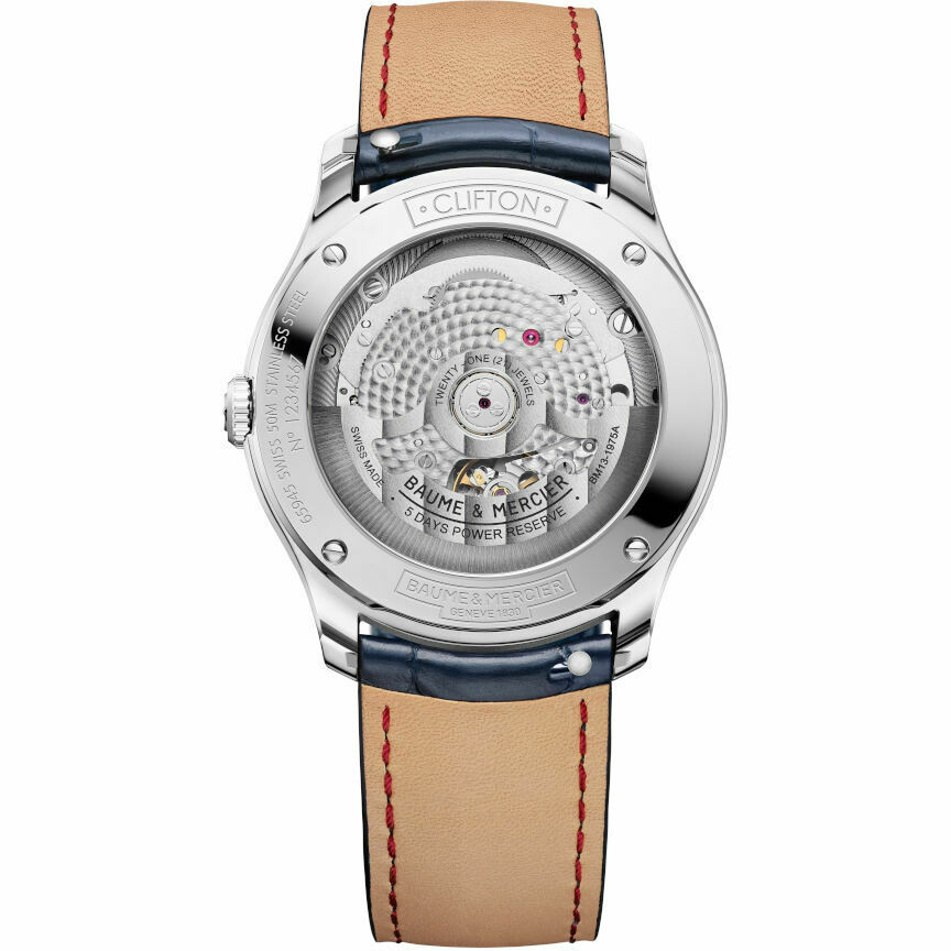 Orologio Baume&Mercier Clifton Blu