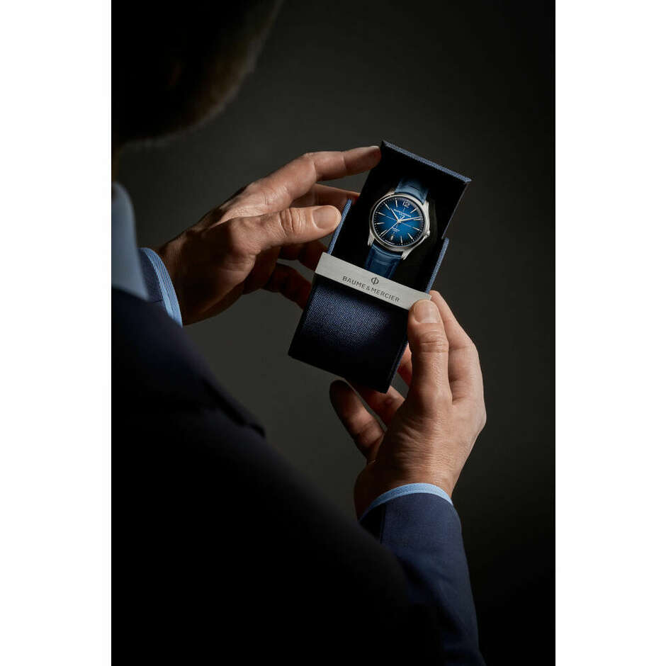 Orologio Baume&Mercier Clifton Blu