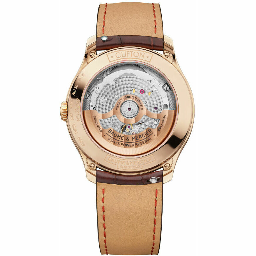 Orologio Baume&Mercier Clifton in oro rosa