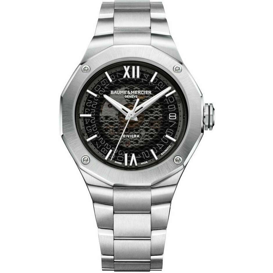 Orologio Baume&Mercier Riviera Baumatic Nero 39mm
