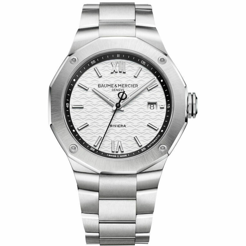 Orologio Baume&Mercier Riviera Bianco 42mm