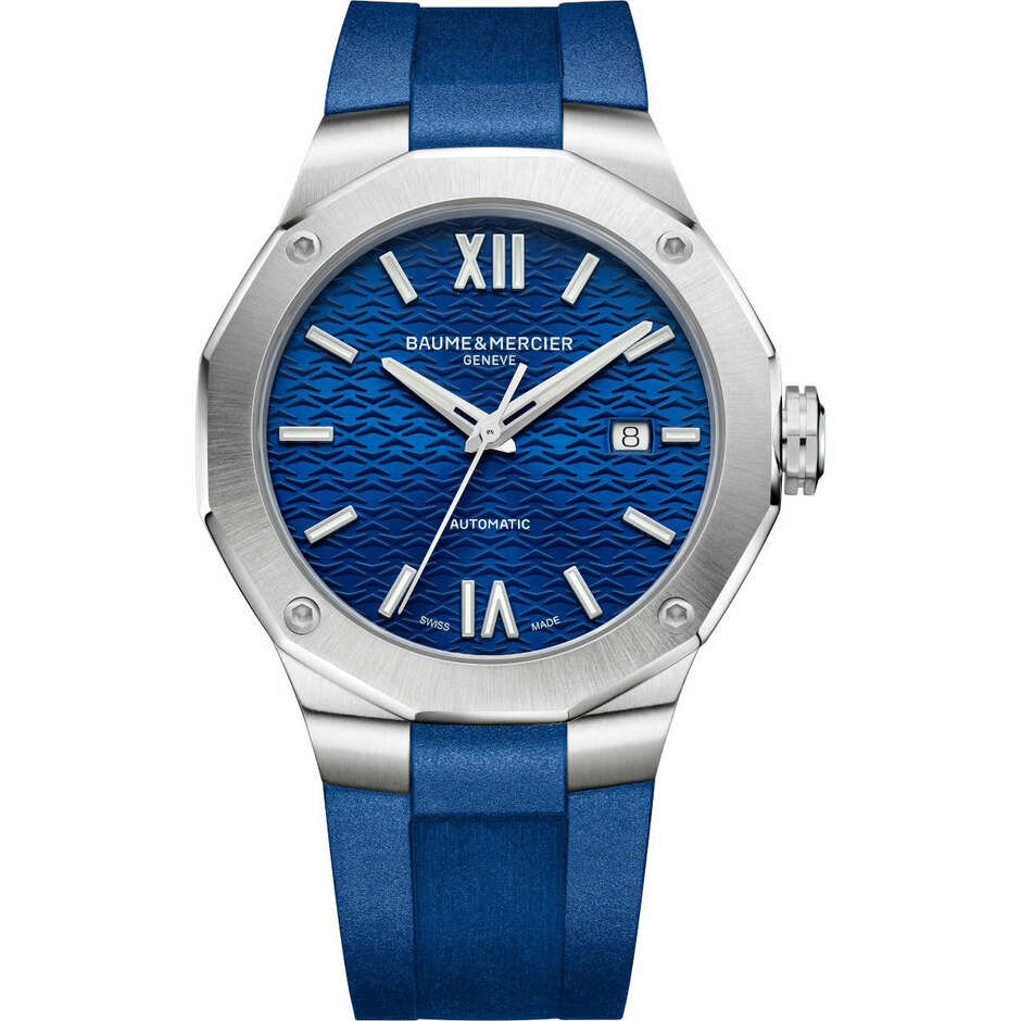 Orologio Baume&Mercier Riviera blu caucciù  42mm