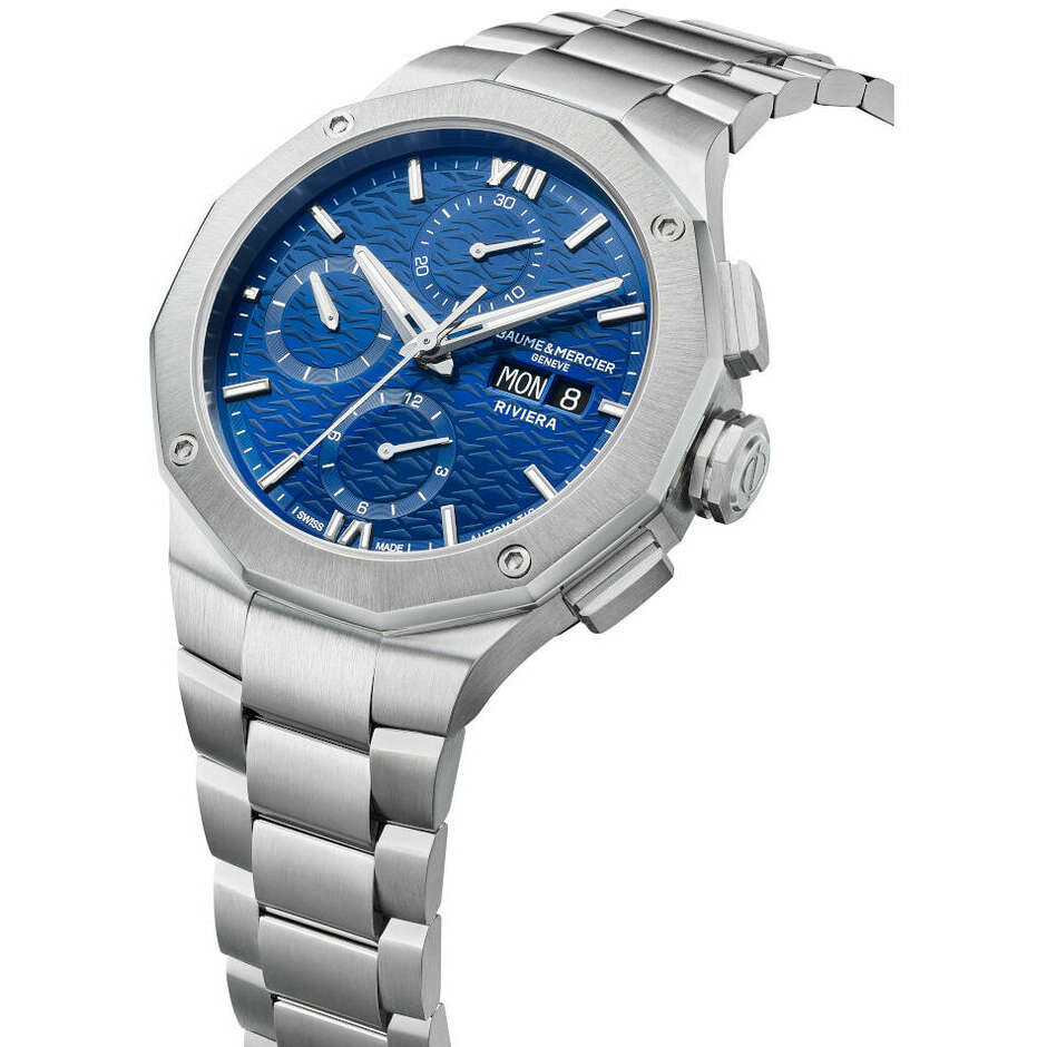 Orologio Baume&Mercier Riviera cronografo Blu