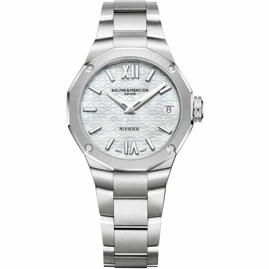 Orologio Baume&Mercier Riviera in madreperla e brillanti