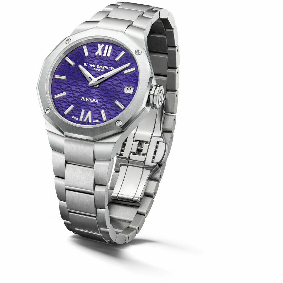 Orologio Baume&Mercier Riviera Viola 33mm