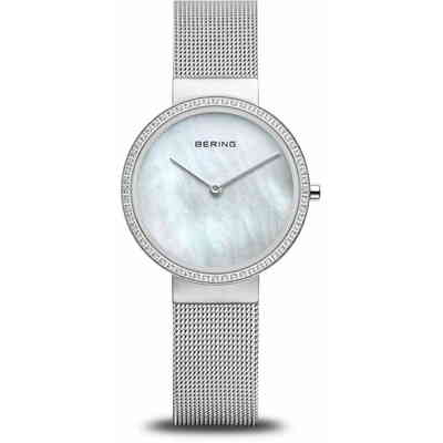 Orologio Bering da donna quadrante madreperla e cristalli. Orologio Bering da donna quadrante madreperla e cristalli.