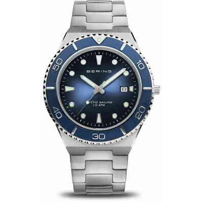 Orologio Bering da uomo subacqueo blu Orologio Bering da uomo subacqueo blu