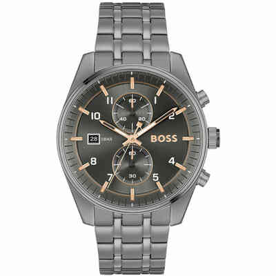 Orologio Boss cronografo al quarzo total black Orologio Boss cronografo al quarzo total black