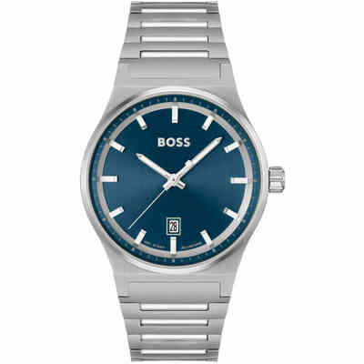 Orologio Boss da uomo blu in acciaio Orologio Boss da uomo blu in acciaio