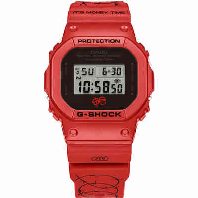 Orologio Casio G-Shock Rosso Sfera Ebbasta