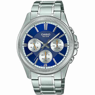 Orologio Casio mutifunzione da uomo blu Orologio Casio mutifunzione da uomo blu