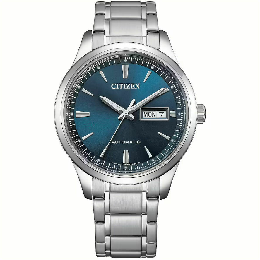 Orologio Citizen automatico Day-Date Blu