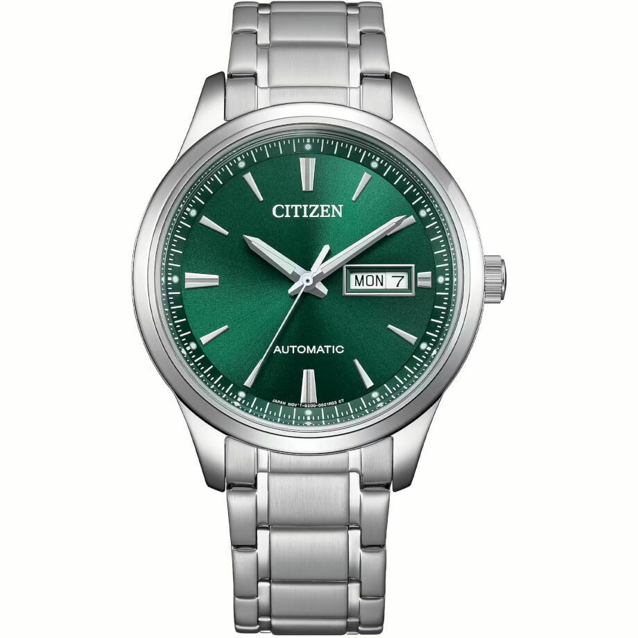 Orologio Citizen automatico Day-Date Verde