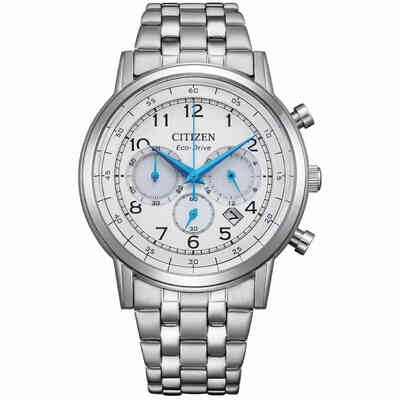 Orologio Citizen Cronografo Classic Bianco Orologio Citizen Cronografo Classic Bianco