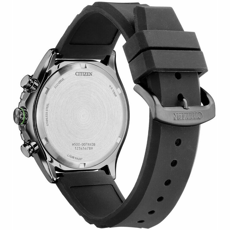 Orologio Citizen Cronografo Eco drive total Black