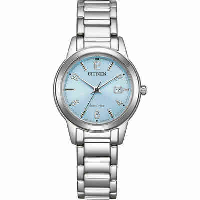 Orologio Citizen da donna solo tempo in acciaio quadrante turchese Orologio Citizen da donna solo tempo in acciaio quadrante turchese