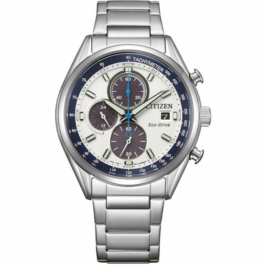 Orologio Citizen Metropolitan cronografo Bianco