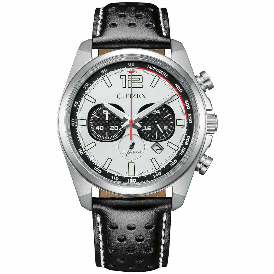 Orologio Citizen Racing cronografo Bianco