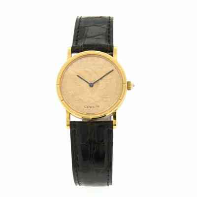 Orologio Corum oro giallo 10 Dollari al quarzo Orologio Corum oro giallo 10 Dollari al quarzo
