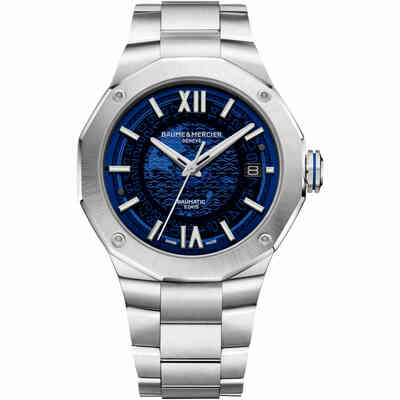 Orologio da uomo Baume&Mercier Riviera Baumatic blu Orologio da uomo Baume&Mercier Riviera Baumatic blu