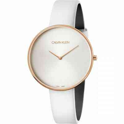 Orologio Donna Al Quarzo in acciaio Rosa e pelle Calvin Klein Orologio Donna Al Quarzo in acciaio Rosa e pelle Calvin Klein