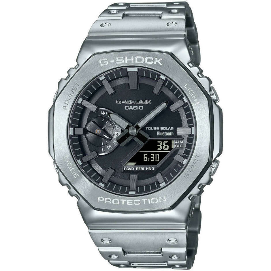 Orologio G-Shock Bluetooth Nero in acciaio