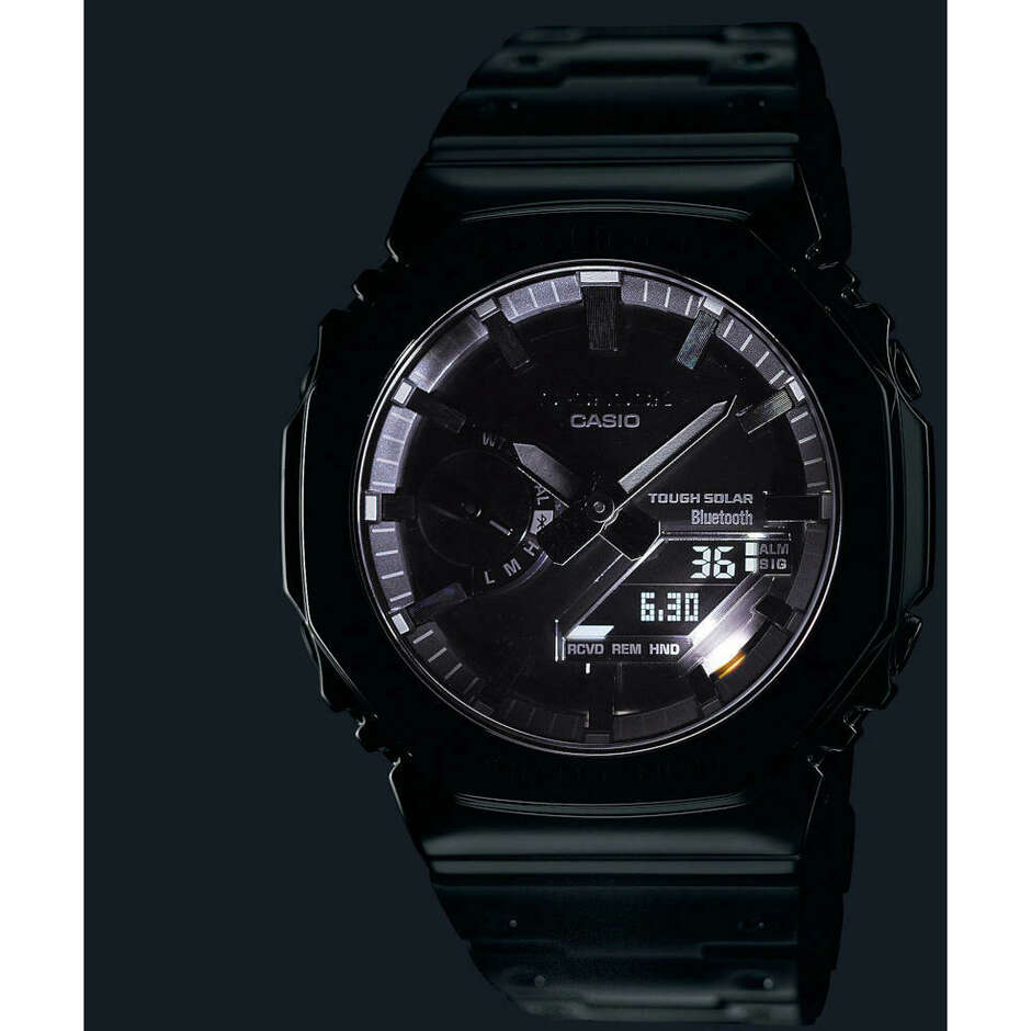 Orologio G-Shock Bluetooth Nero in acciaio