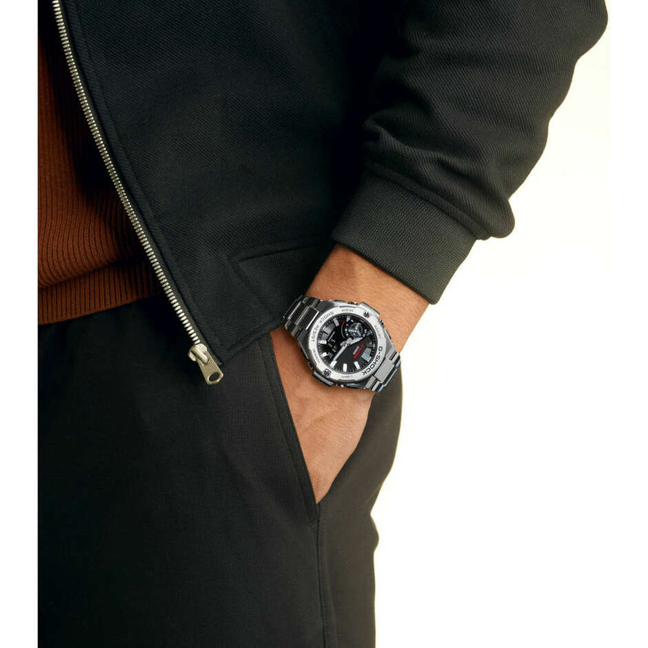 Orologio G-Shock resistente agli urti in acciaio multifunzione