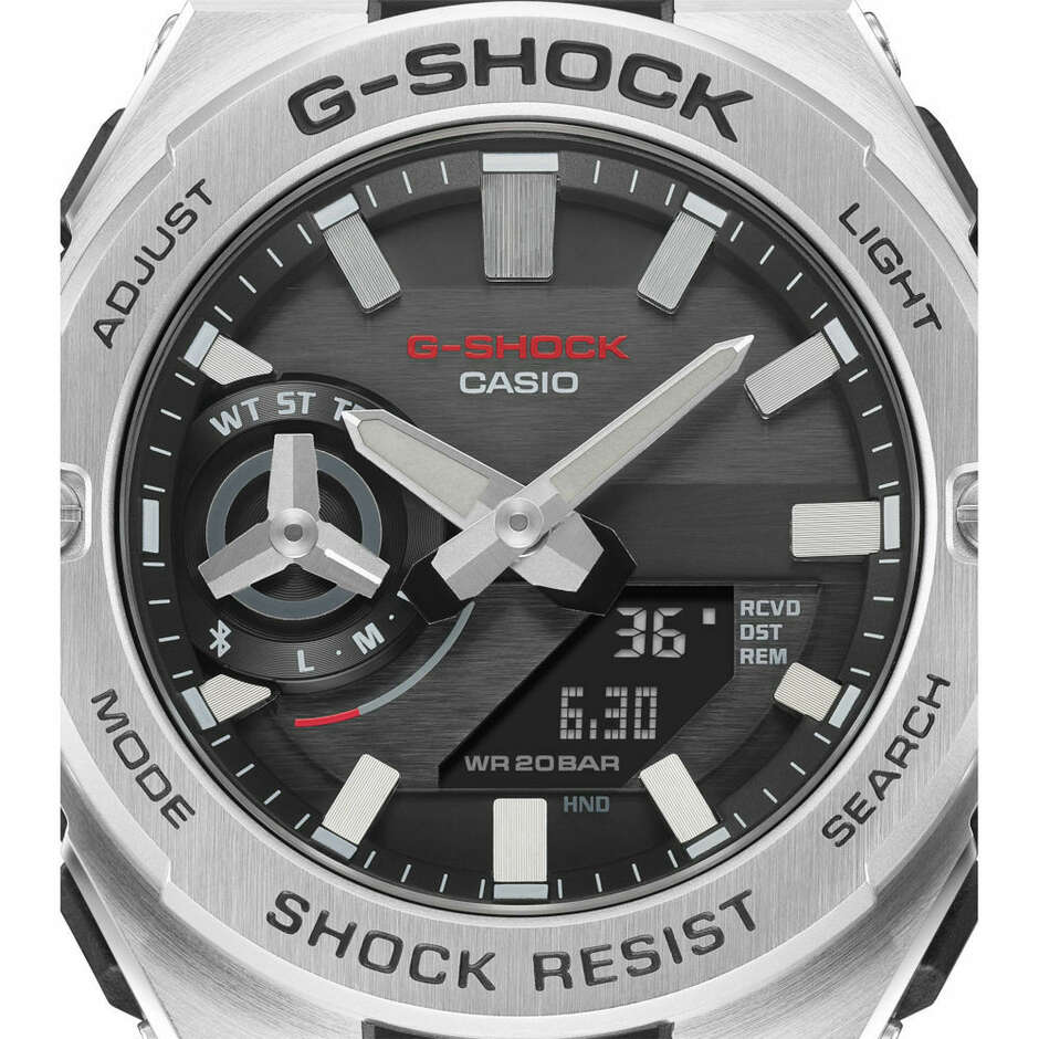 Orologio G-Shock resistente agli urti in acciaio multifunzione
