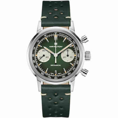Orologio Hamilton Intra-Matic Cronografo Verde