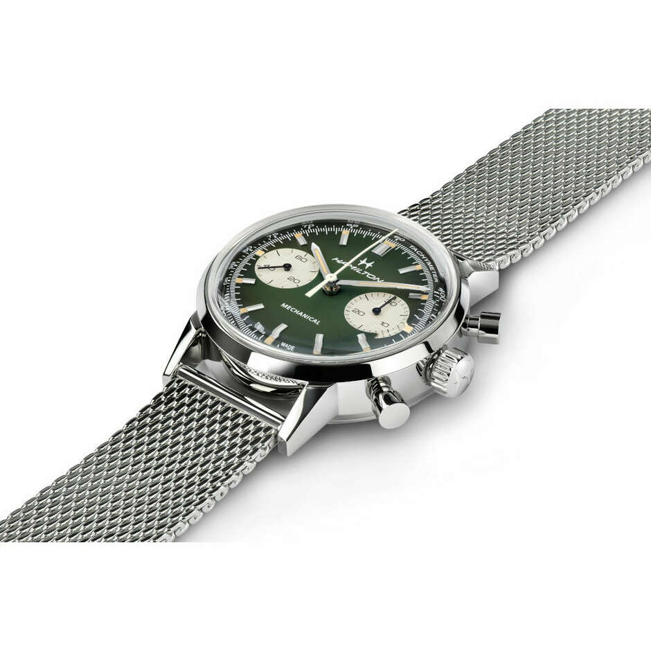 Orologio Hamilton Intra-Matic Cronografo Verde